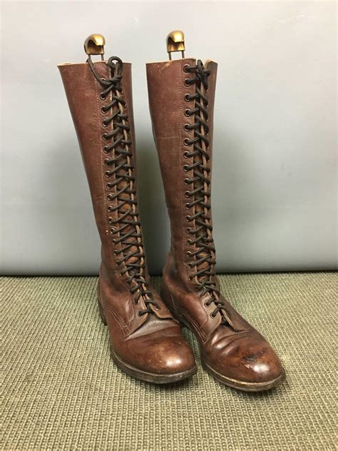 replica military wwi officers boots